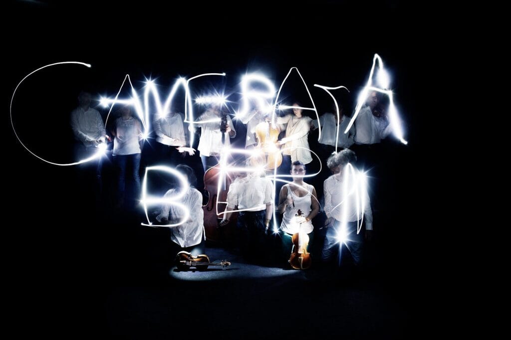 ein kreatives Bild der Camerata MusikerInnen
